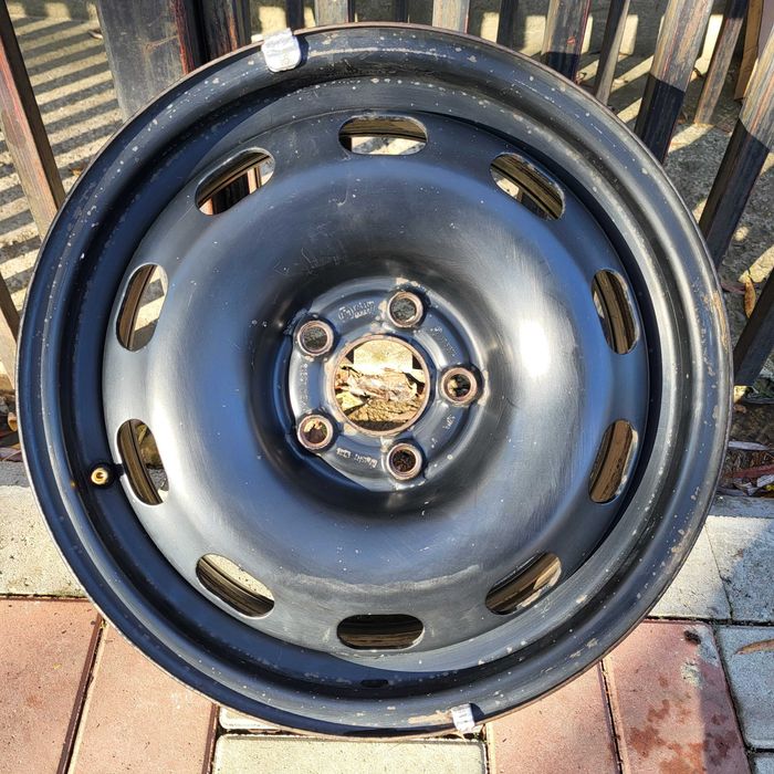 Jantă de tabla R15 5x100 Golf 4