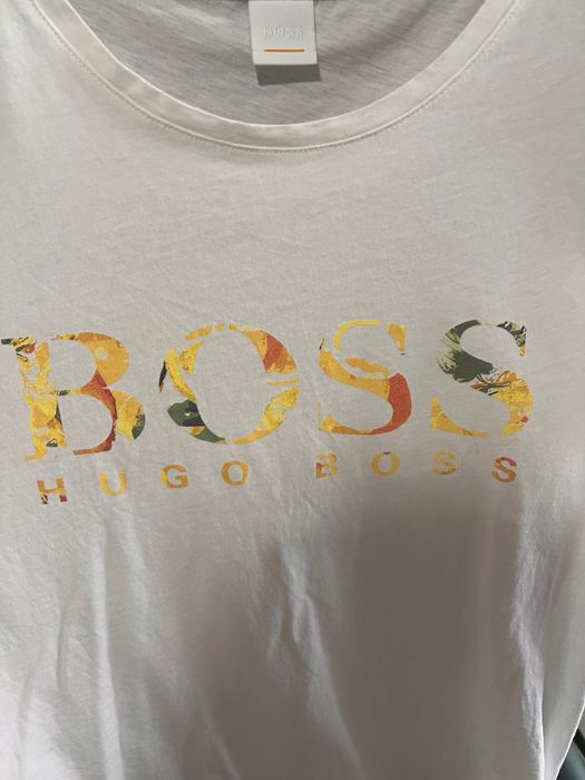 Tricou Hugo Boss S damă alb
