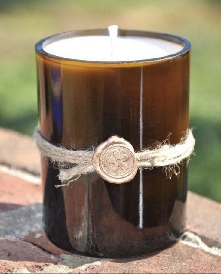 Қўл меҳнати шиша подсвечник | Handmade декор
