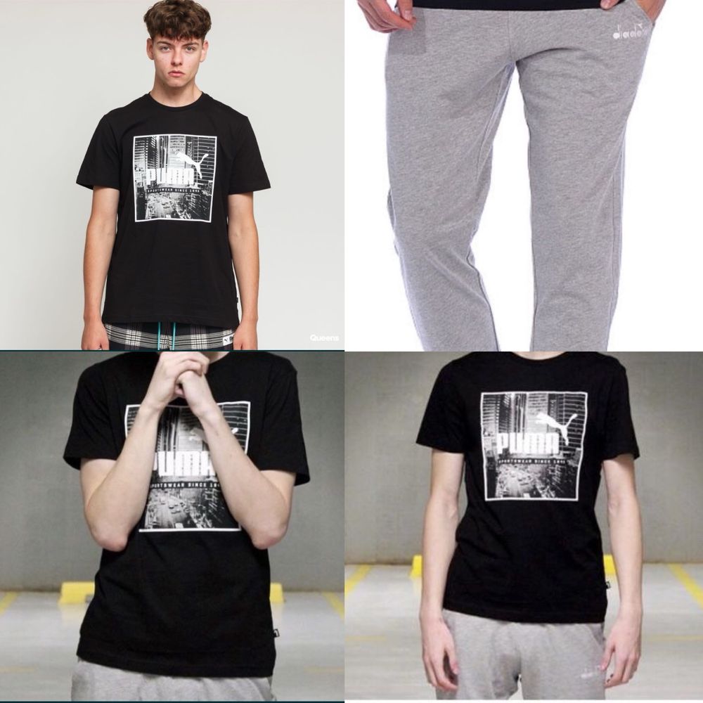 Оригинальные футболки и брюки Forever 21, Adidas, Reebok, Nike, Puma
