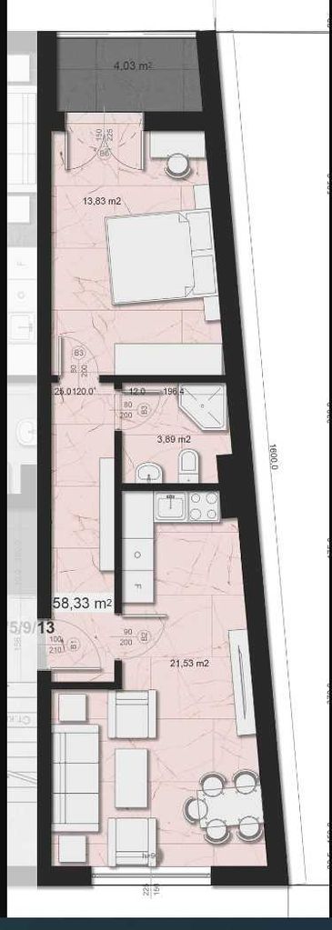Дава се под наем Двустаен апартамент в София, Надежда 2 - 74 кв.м за 114715 € - Снимка #3