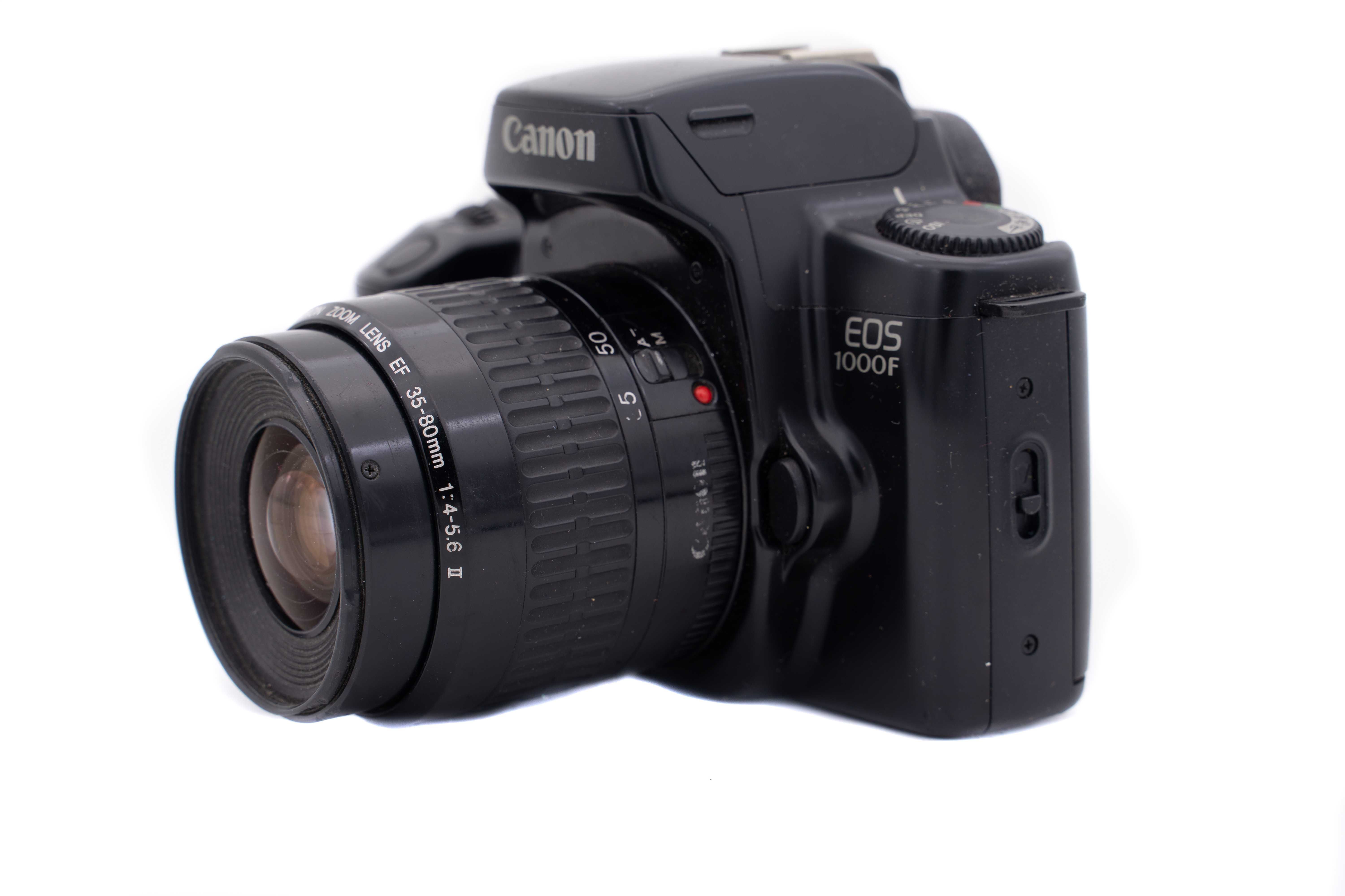 Aparat foto film Canon 1000F cu obiectiv 35-80mm
