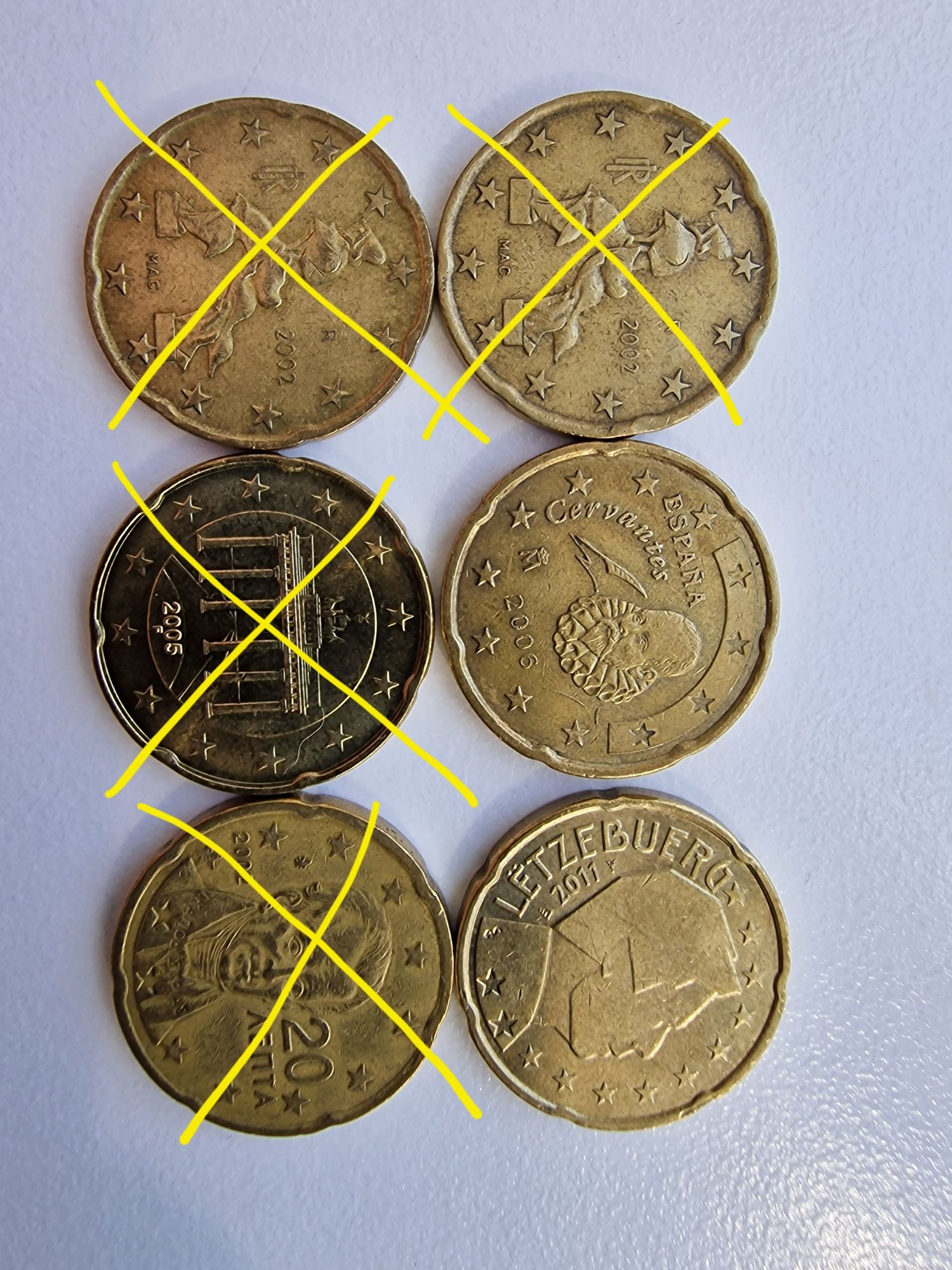 Евро монеты с обращения