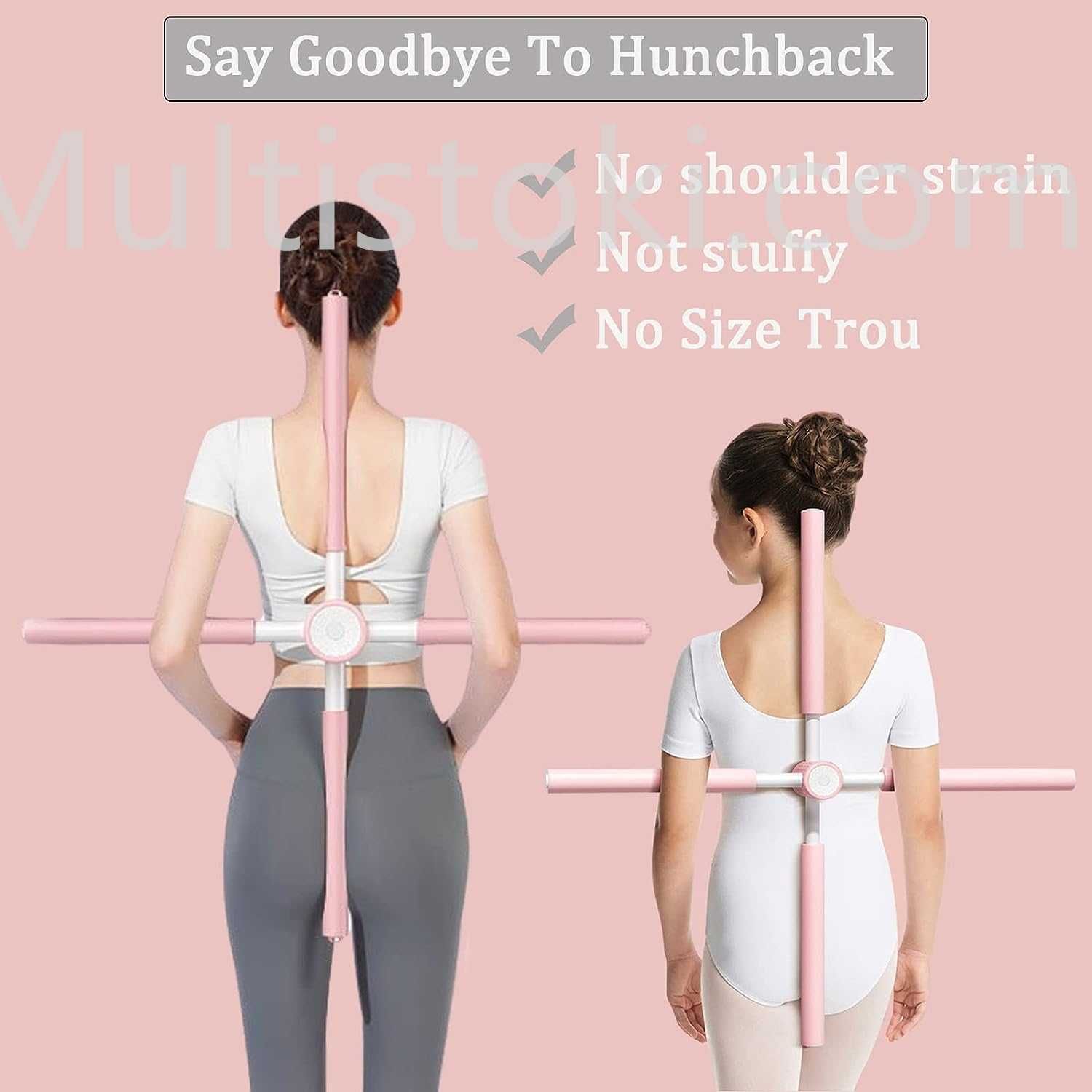 Уред за корекция на стойката/Изправяне на гърба и гръбнака/йога пръчка