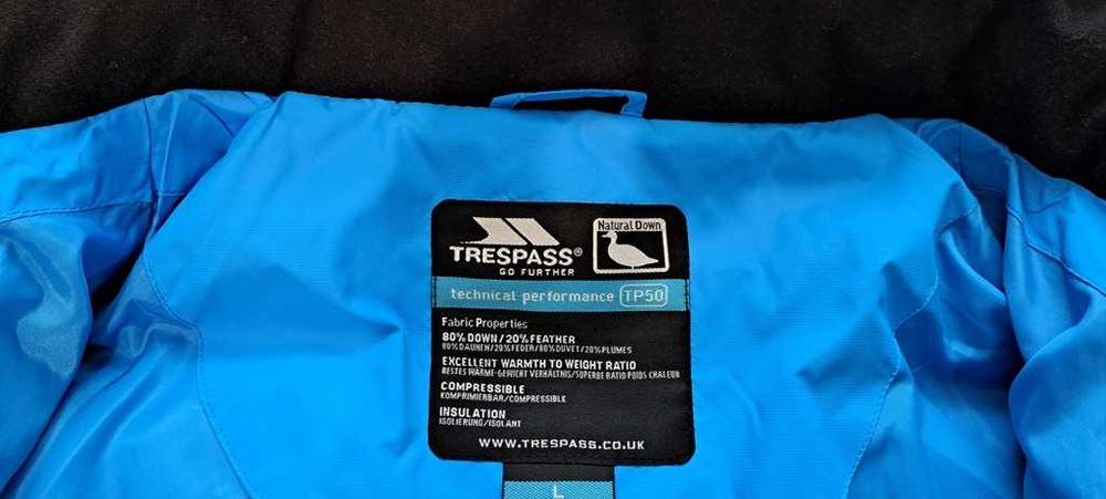 Мъжко пухено яке TRESPASS