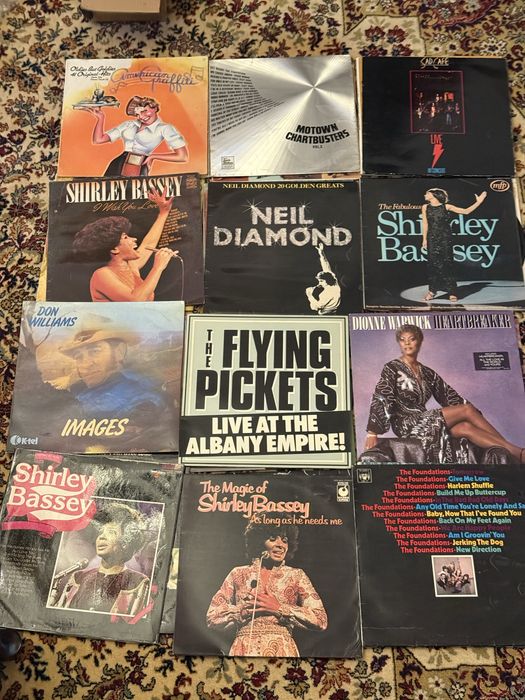 Colectie 105 discuri vinil vinyl nu cd lot