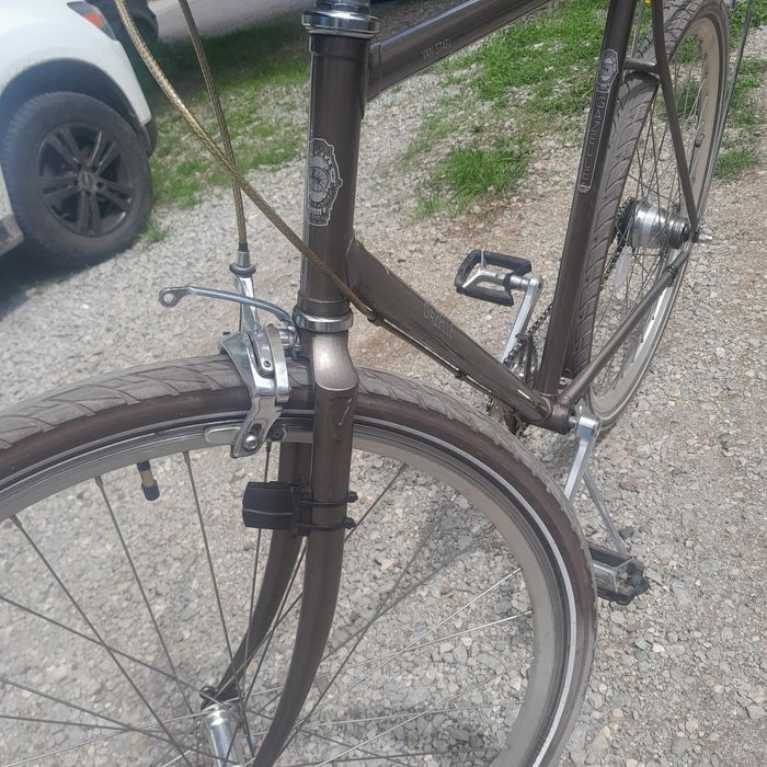 Велосипед Gazelle Van Stael 28 цола 7 скорости стоманена рамка