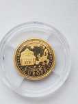 Moneda medalie aur 999 Aderarea Romaniei la UE din 2007 investitie