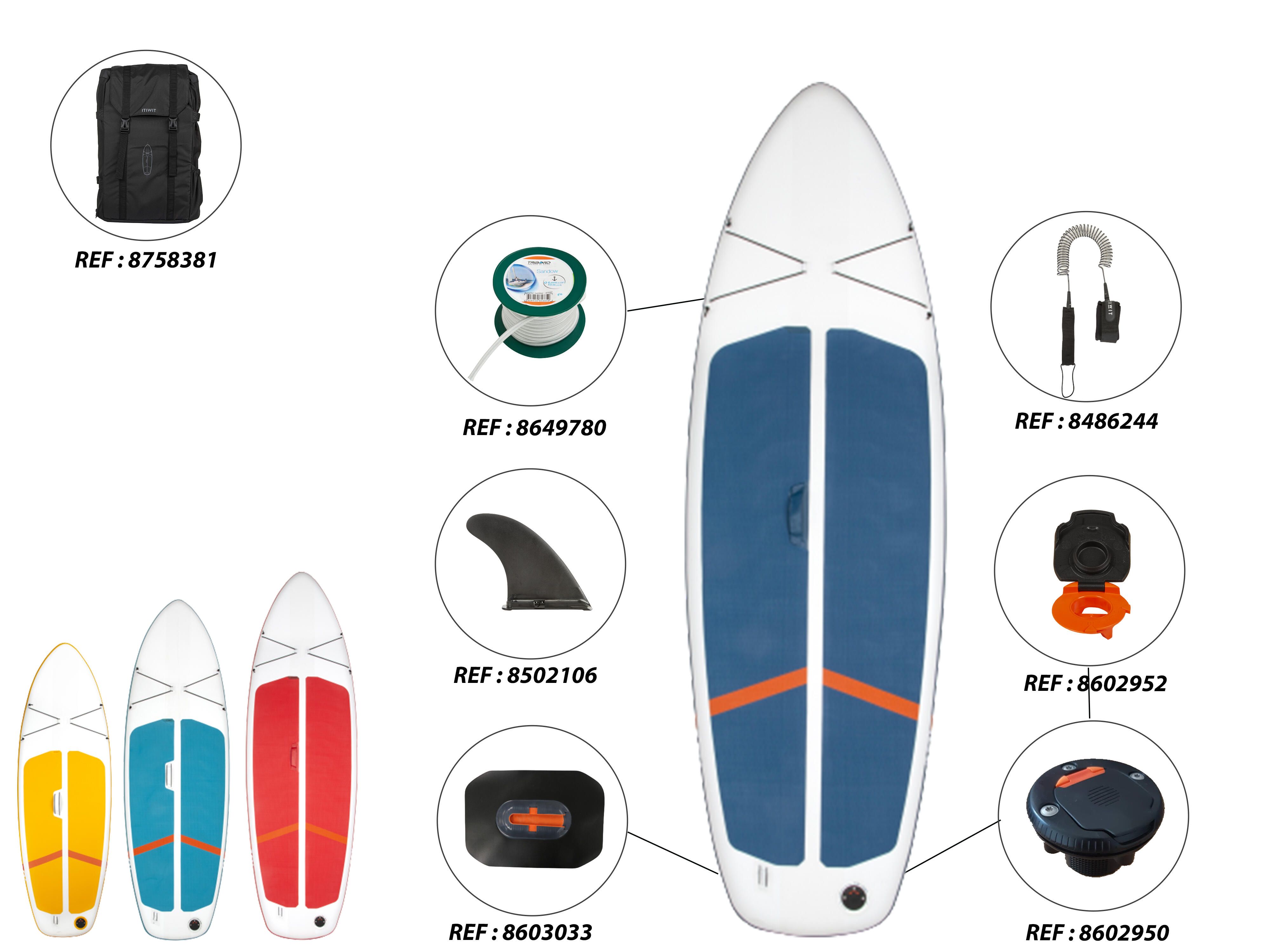 Placă Sup ultra compactă și stabilă - produs resigilat (nou) Decathlon