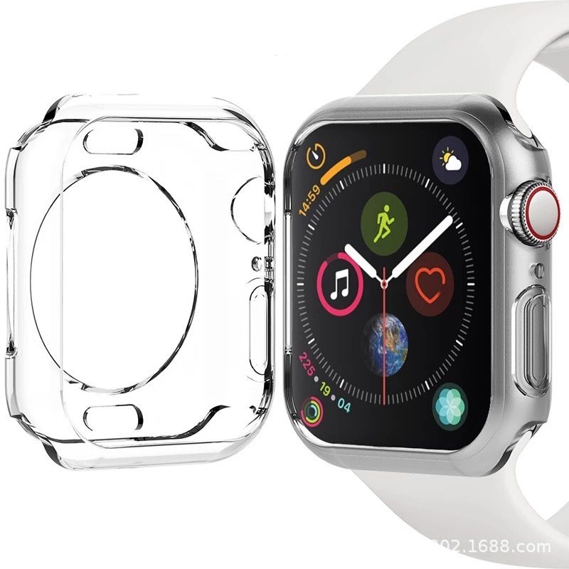 Husa de silicon Apple Watch 1 2 3 4 5 6 7 8 9 SE