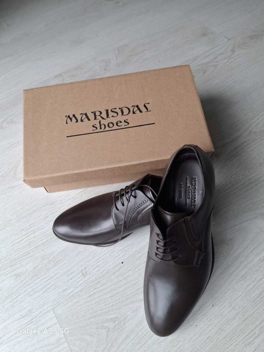 Pantofi maro Marisdal barbați