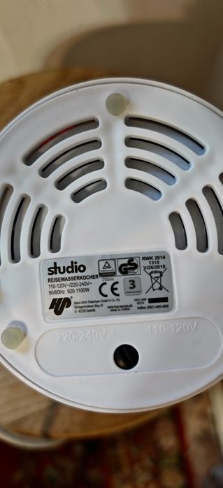 Cana electrica Studio Travel , 0.5L,