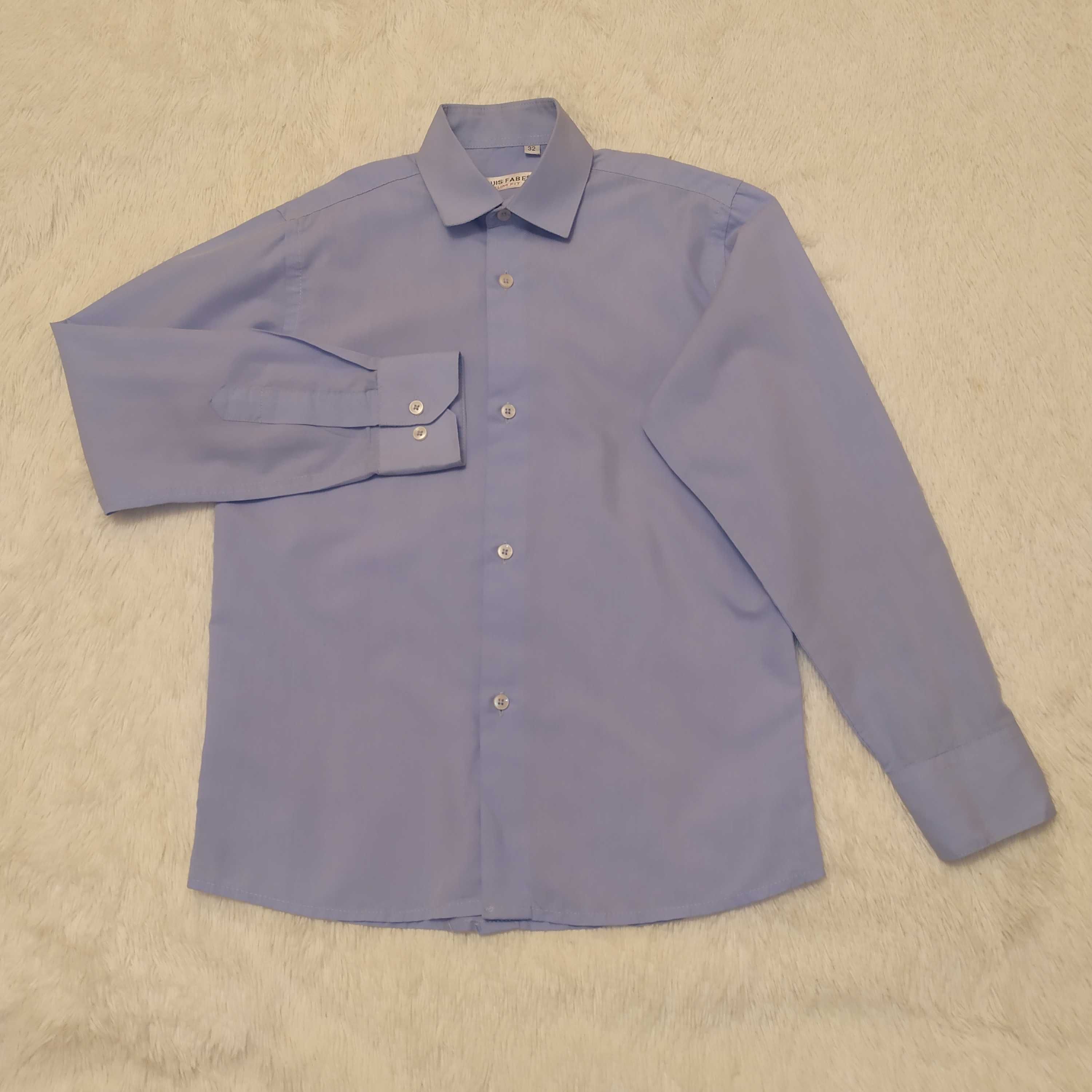 Рубашка голубая на мальчика Louis Fabel м1061