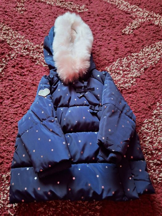 Vind geaca fete groasă îmblănite și călduroasă