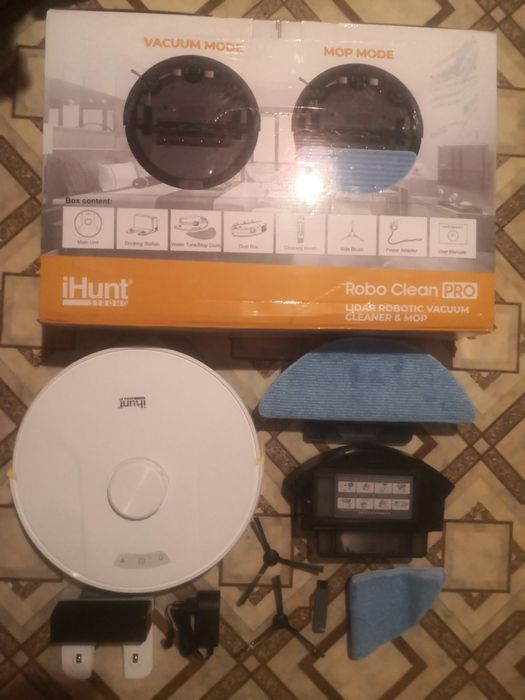 Aspirator ROBOTIC vacum cleaner & MOP iHunt,.
