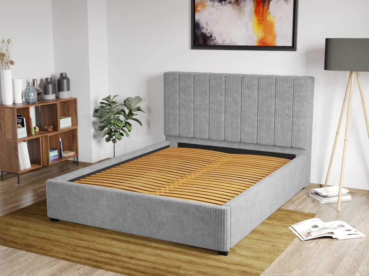 Pat Tapitat Adam Poso 55 cu somiera fixa 90/140/160/180x200
