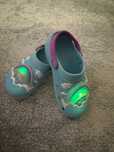 Светещи чехли(кроксове) за момиче Skechers 32