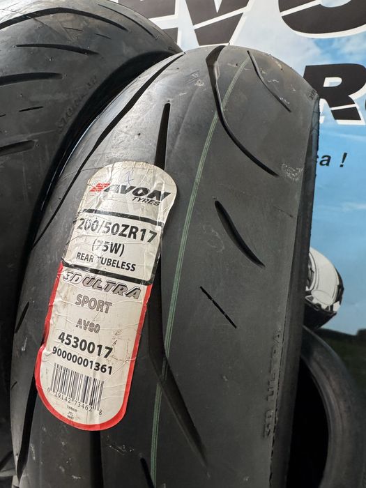 200 50 17 Anvelopa Moto NOUA Avon 3D Storm Sport Cauciuc Spate