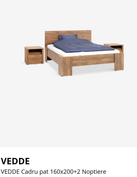 Dormitor Vedde complet sau separat