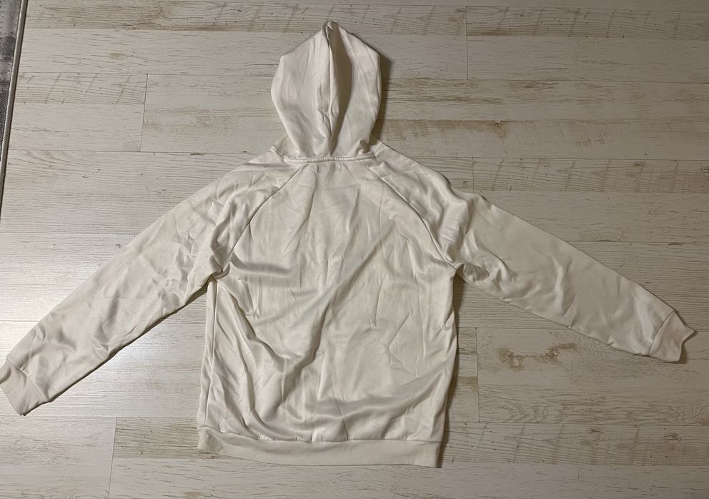 hanorac alb confortabil marime L