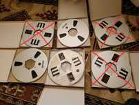 maxell reel to reel 26,5 cm metalice