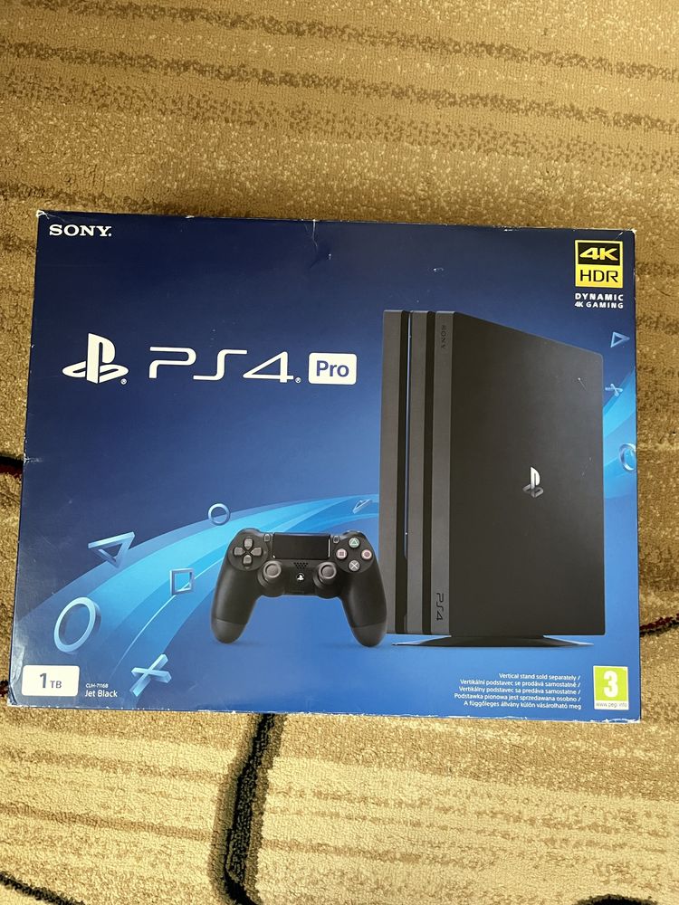 Playstation Pro 1TB + Sony PS camera V2 + 3 controlere + 7 jocuri