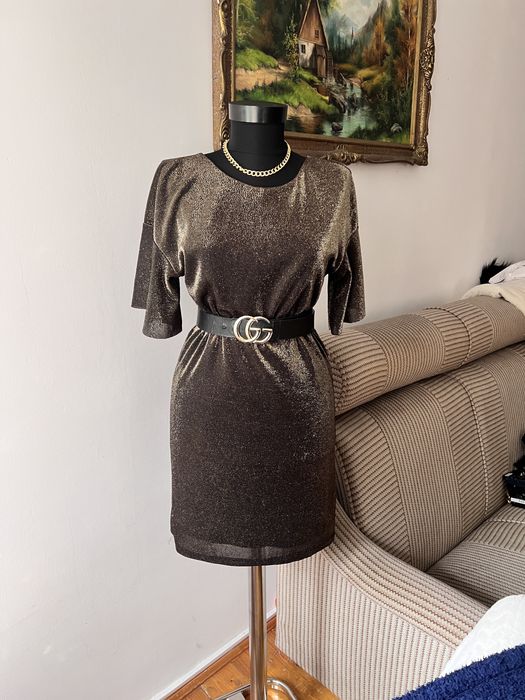 Rochie Warehouse aurie