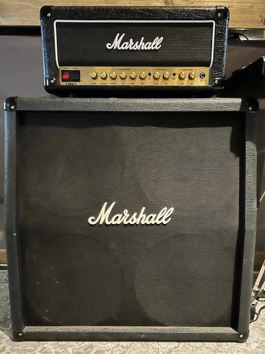 Marshall DSL20 с кабинет VS412.