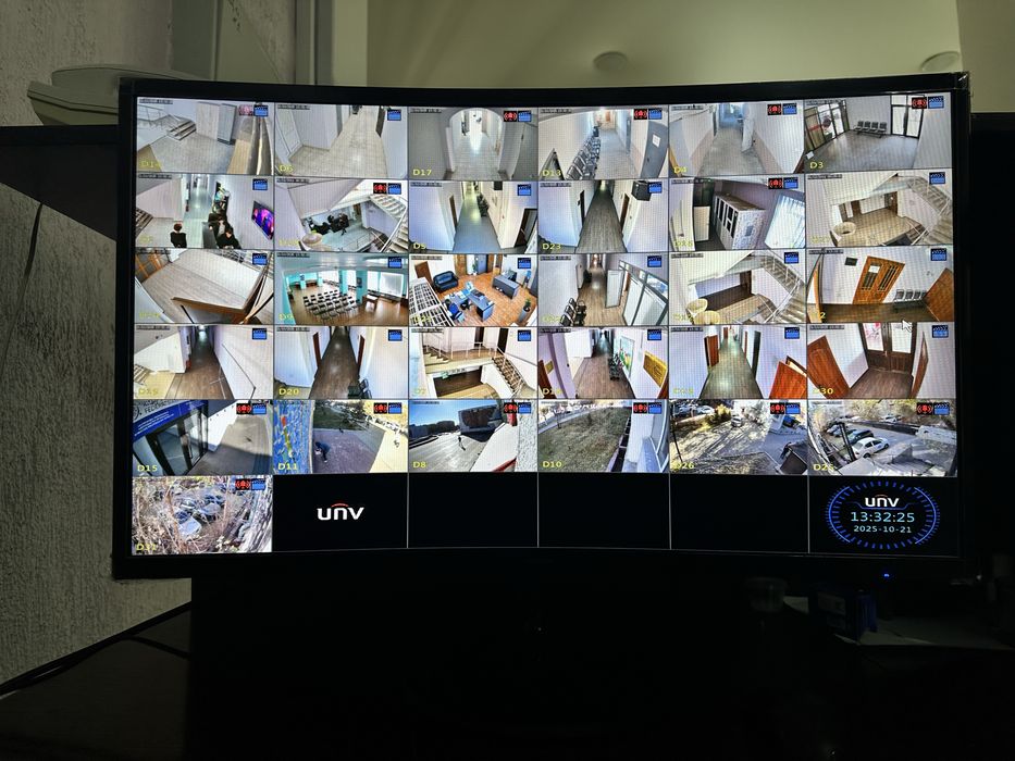 Установка Видеонаблюдения пожарной сигнализации