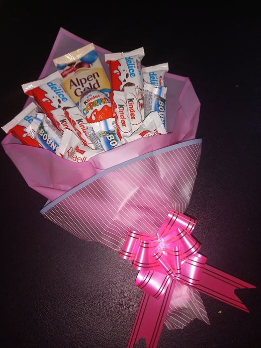 Съедобный сладкий букет из шоколад!