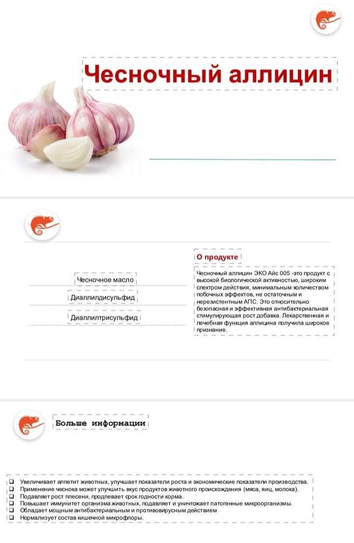 Чесночный аллицин