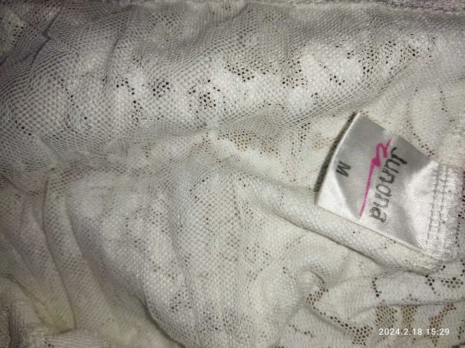 Чисто нова дантелена блуза и риза боди Junona Юнона размер с, м