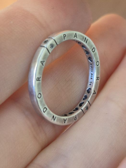 Inel Pandora argint logo