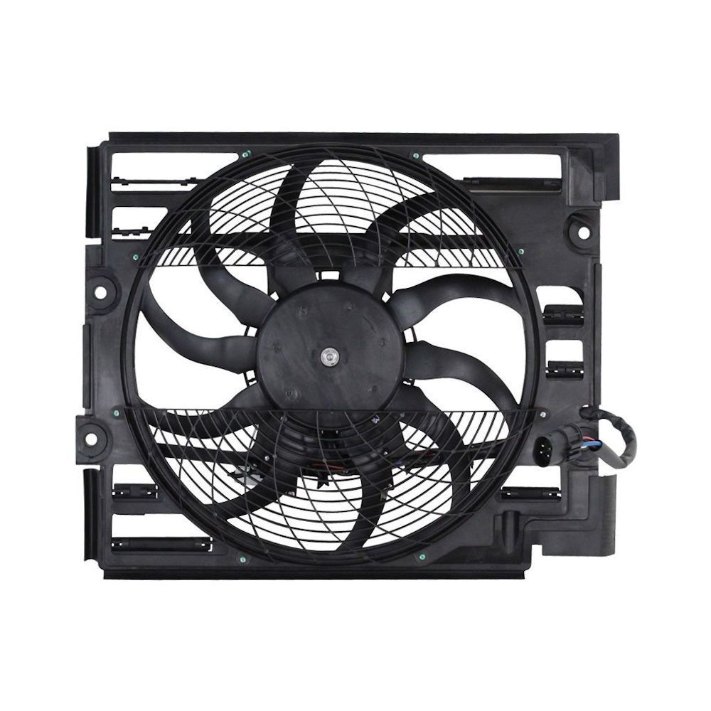 GMV radiator electroventilator Bmw Seria 5 E39, 1995-09.1998 (520i; 523i; 525 Td; 525 Tds; 528i; 535i; 540i), Motorizare 2, 0i; 2, 5; 2, 5 Td; 2, 5 Tds; 2, 8; 3,5; 4,4 Diesel/Benzina, tip climatizare cu AC