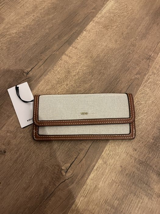 Портфейл Mango с етикет