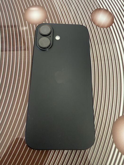 Iphone 16 negru/256g/100% baterie