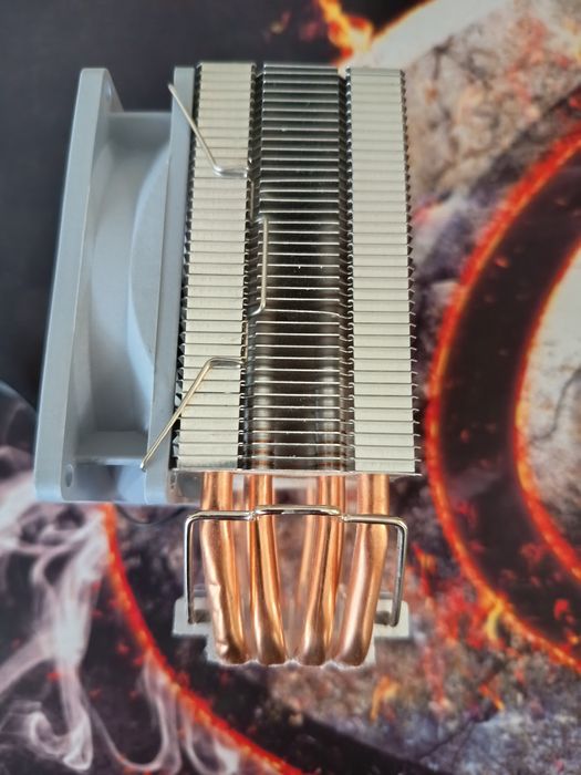 Ventilator triplu pentru placa video, Cooler CPU Aigo lumini RGB