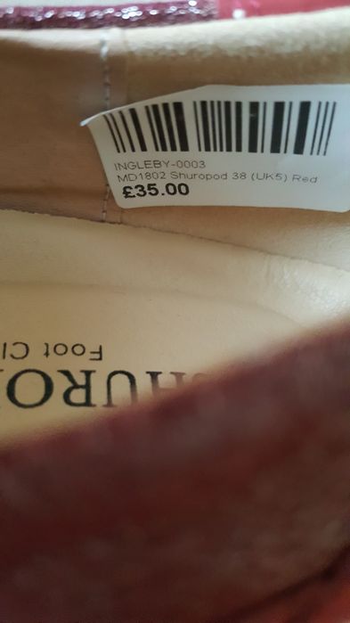 Pantofi din piele. Noi