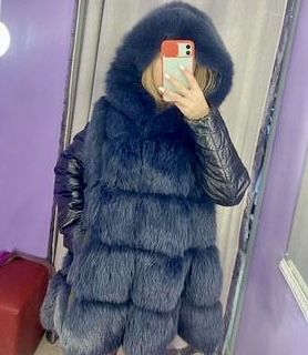 Натуральная песцовая шубка