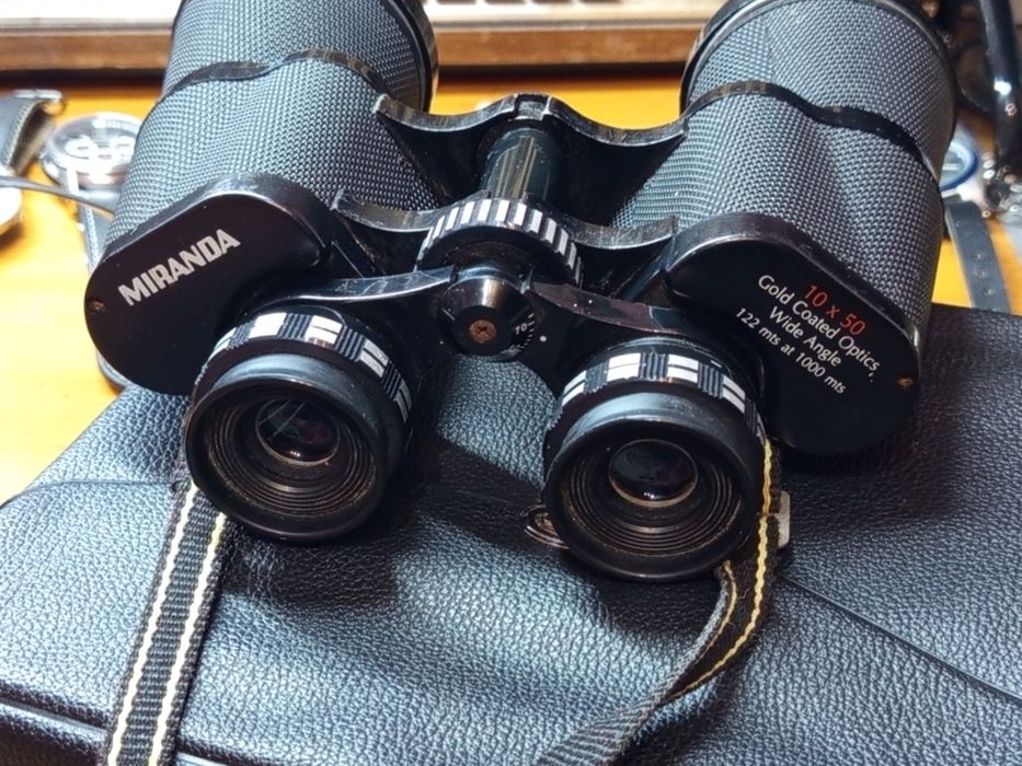 Binoclu Miranda,10×50,Made în Hong Kong,toc de piele