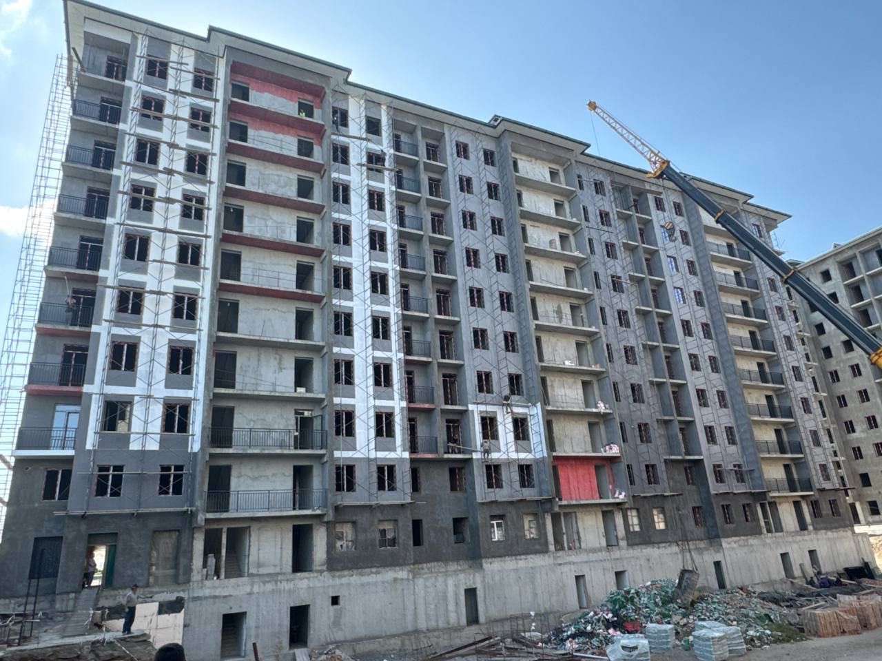 Двухкомнатная квартира в новостройке. Ключи от квартиры на руках.