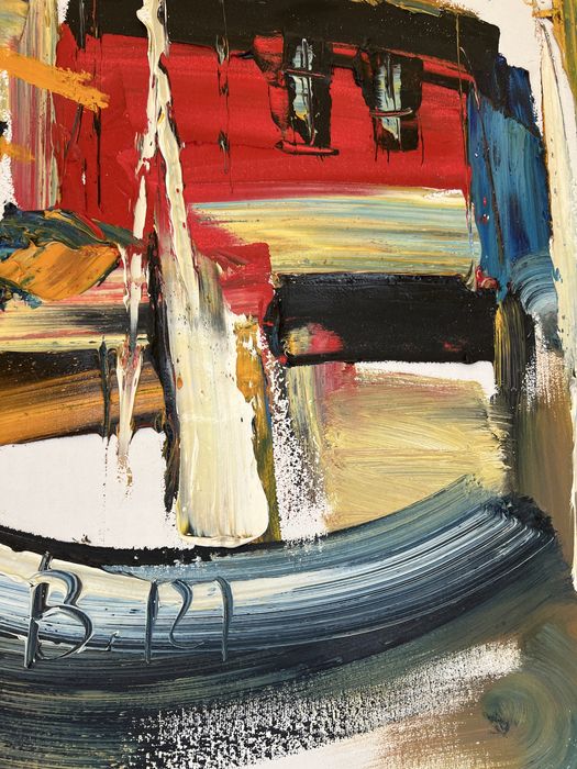 Маслената картина “ Варна” на Павел Митков 50/60