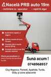 Inchiriere Nacelă PRB 19m – servicii complete în jud Cluj