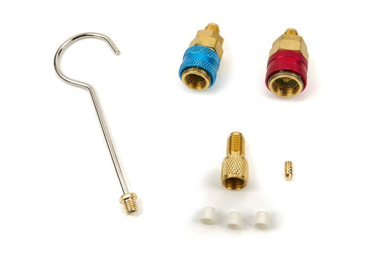 Вакуумна помпа за климатици с един етап манометър и с 2 порта 60 л/мин