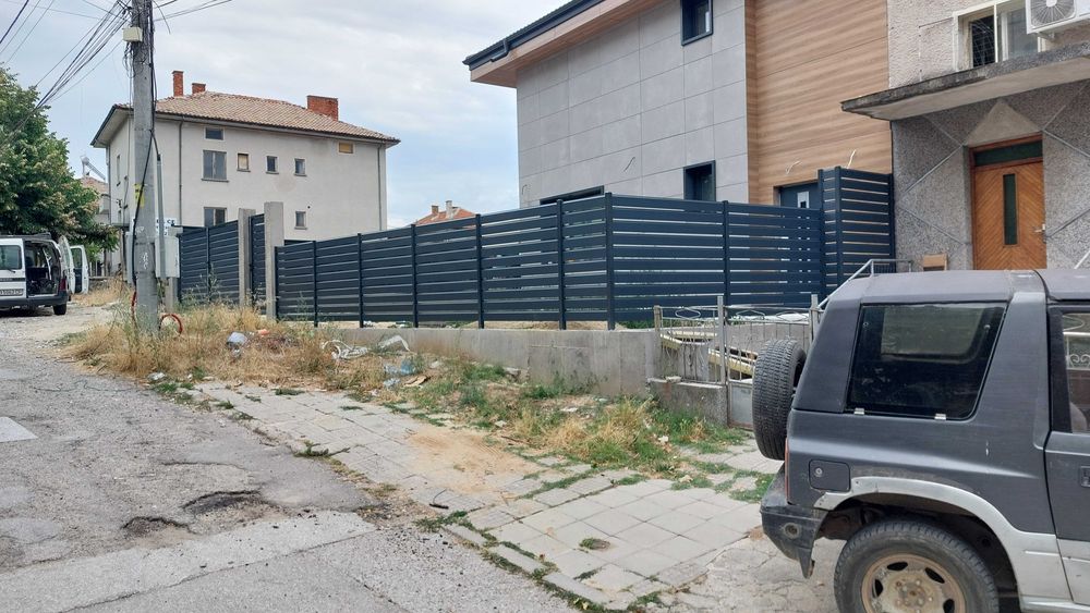 Метална ограда модел щора