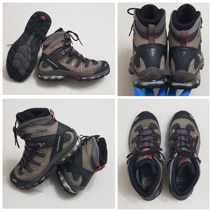 Bocanci Ghete Salomon Quest 4D Gore-Tex din piele pt bărbați Nr 44 2/3