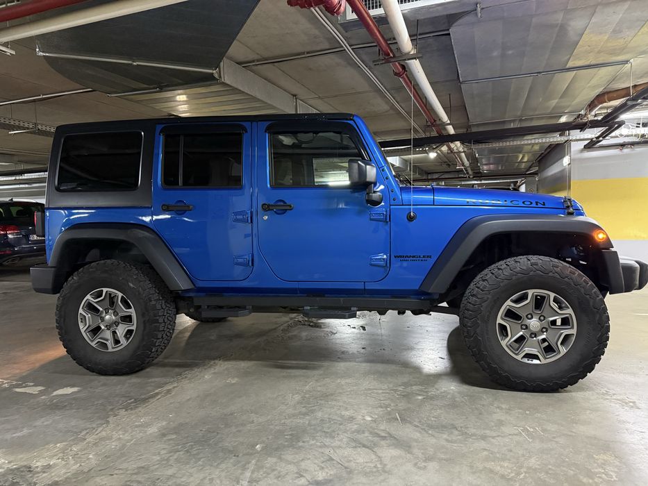 Jeep Wrangler Rubicon 2015 - Lift 10 cm Swaybar & autoblocante