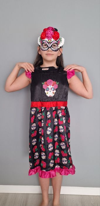 Rochie Halloween Dia de los muertos