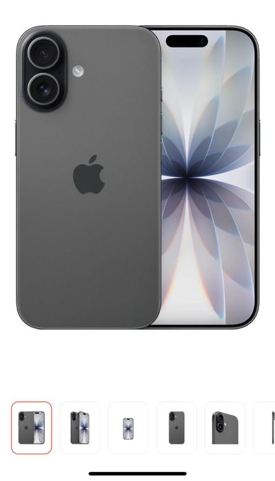Apple iPhone 17 256Gb черный e Sim
