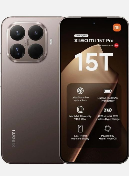 Vând Xiaomi 15T Pro, gold, nou
